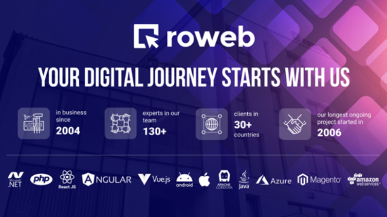 Roweb Development Design agency official website in Bucharest